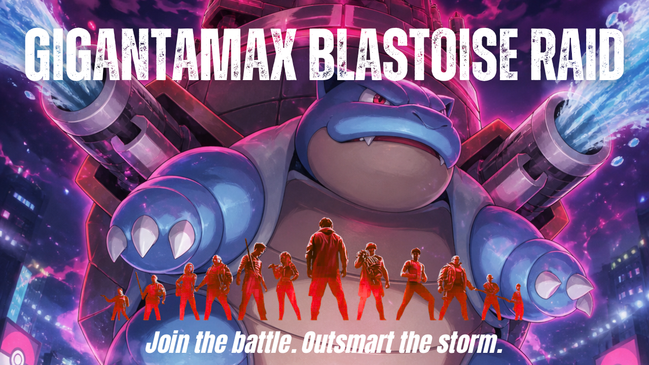 Gigantamax Blastoise raid boss Pokémon GO weakness counters guide