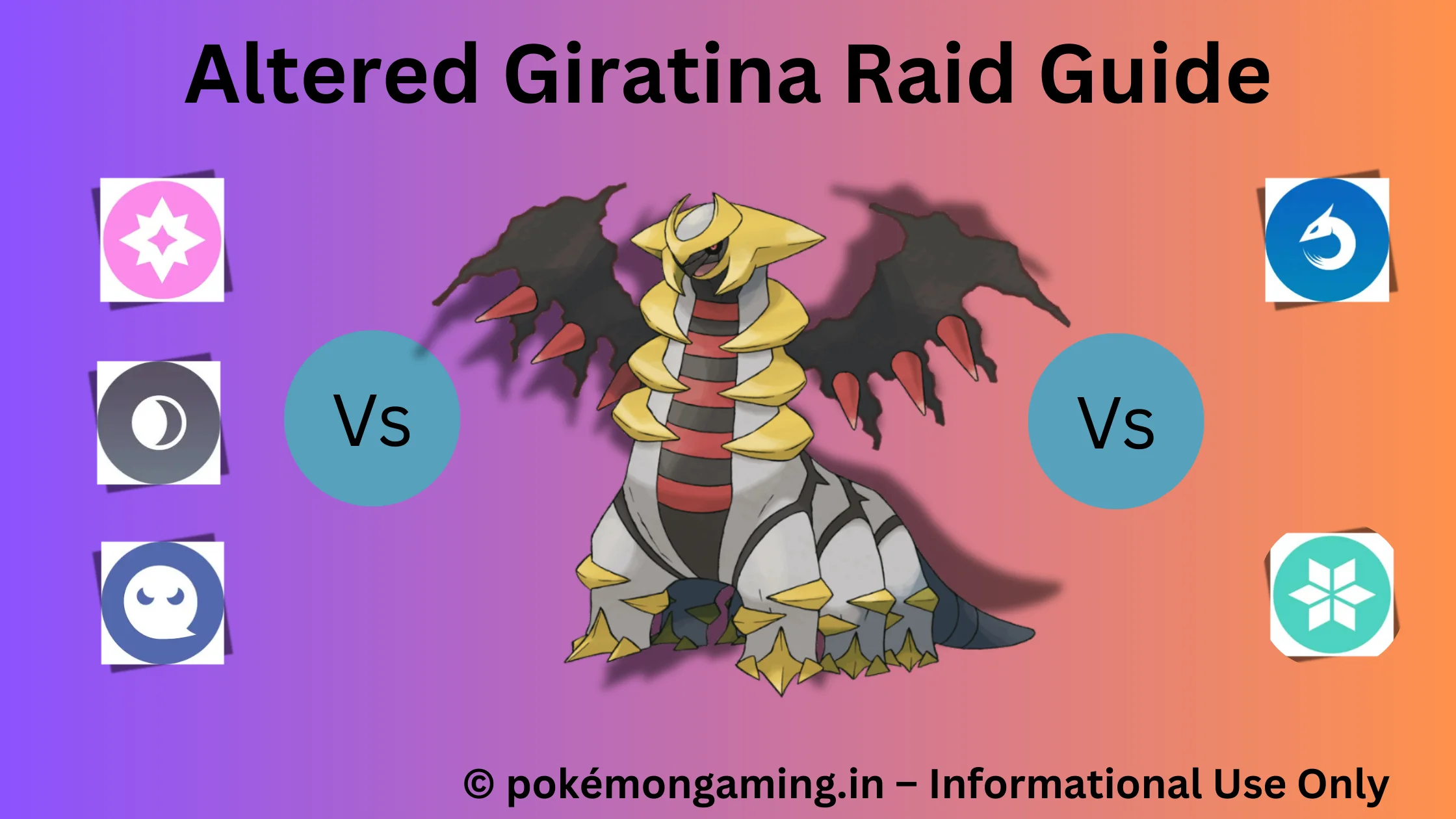 Altered Giratina Pokémon GO Raid Boss