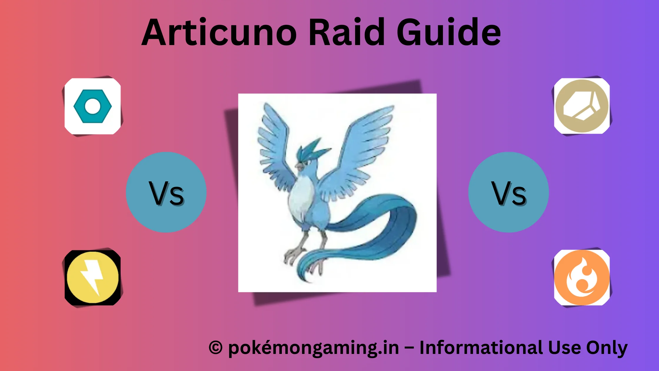 Articuno Pokémon GO Raid Boss