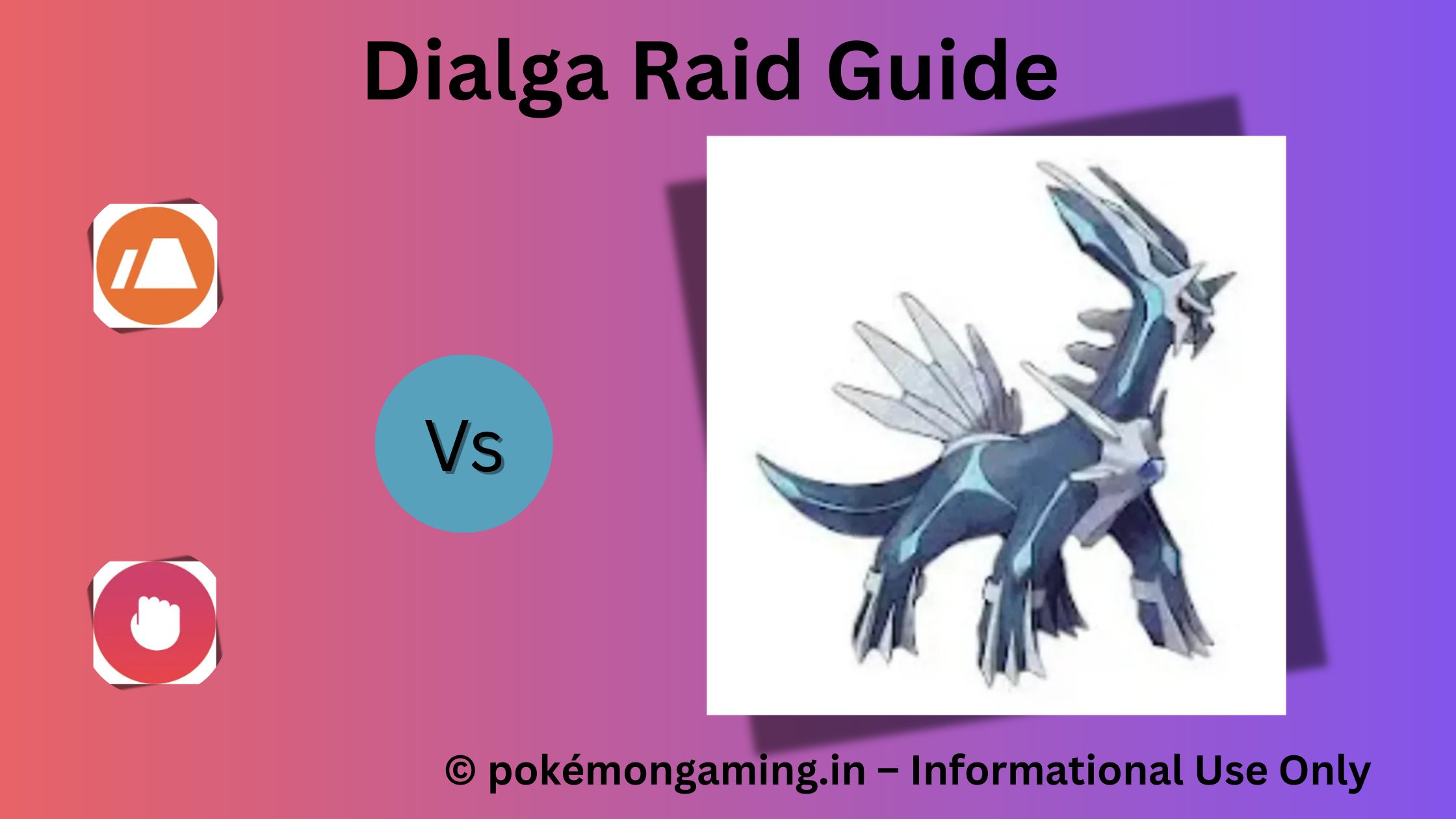 Dialga Pokémon GO Raid Boss US/UK