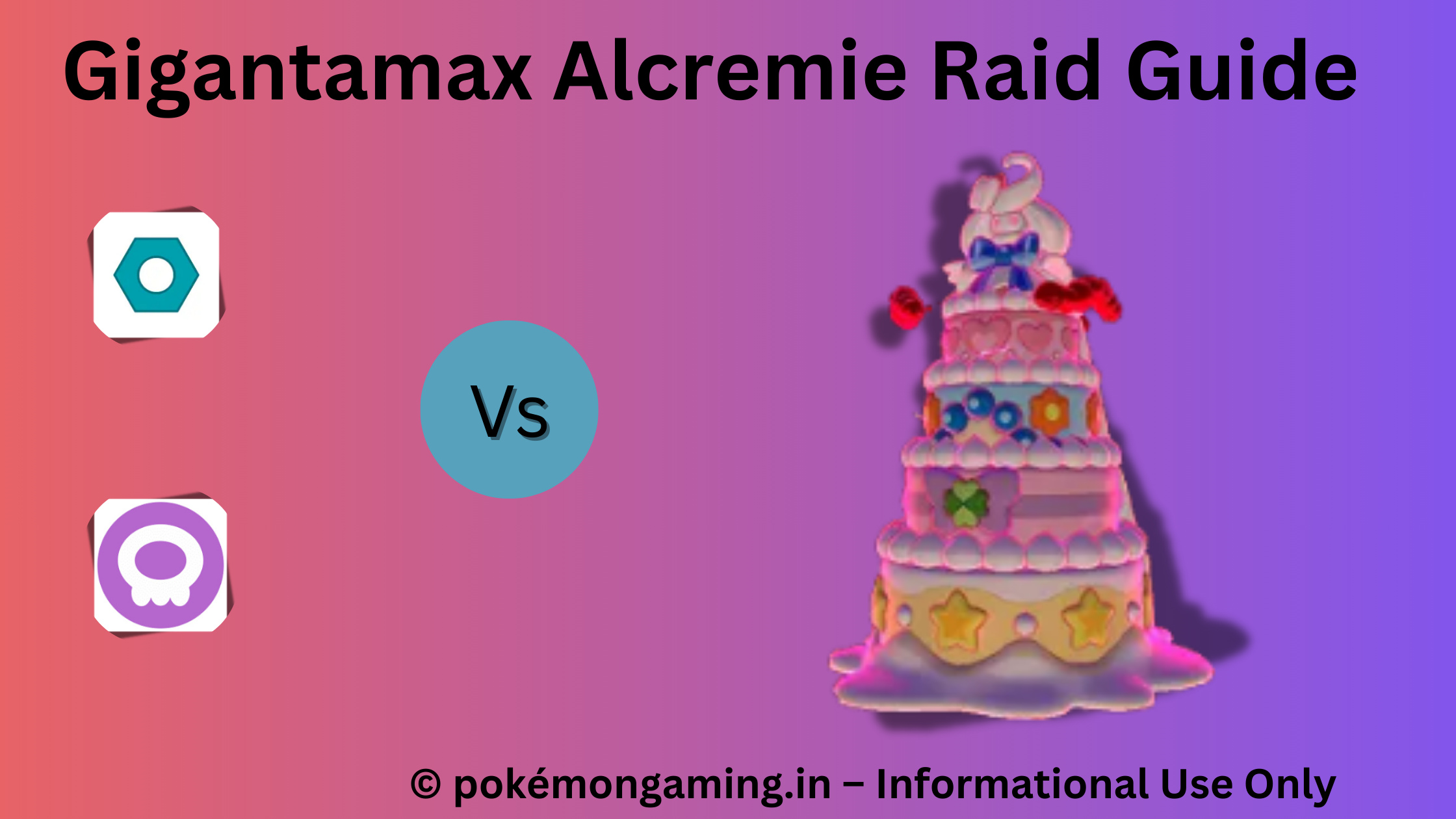 Gigantamax Alcremie Pokémon GO Raid Boss US/UK