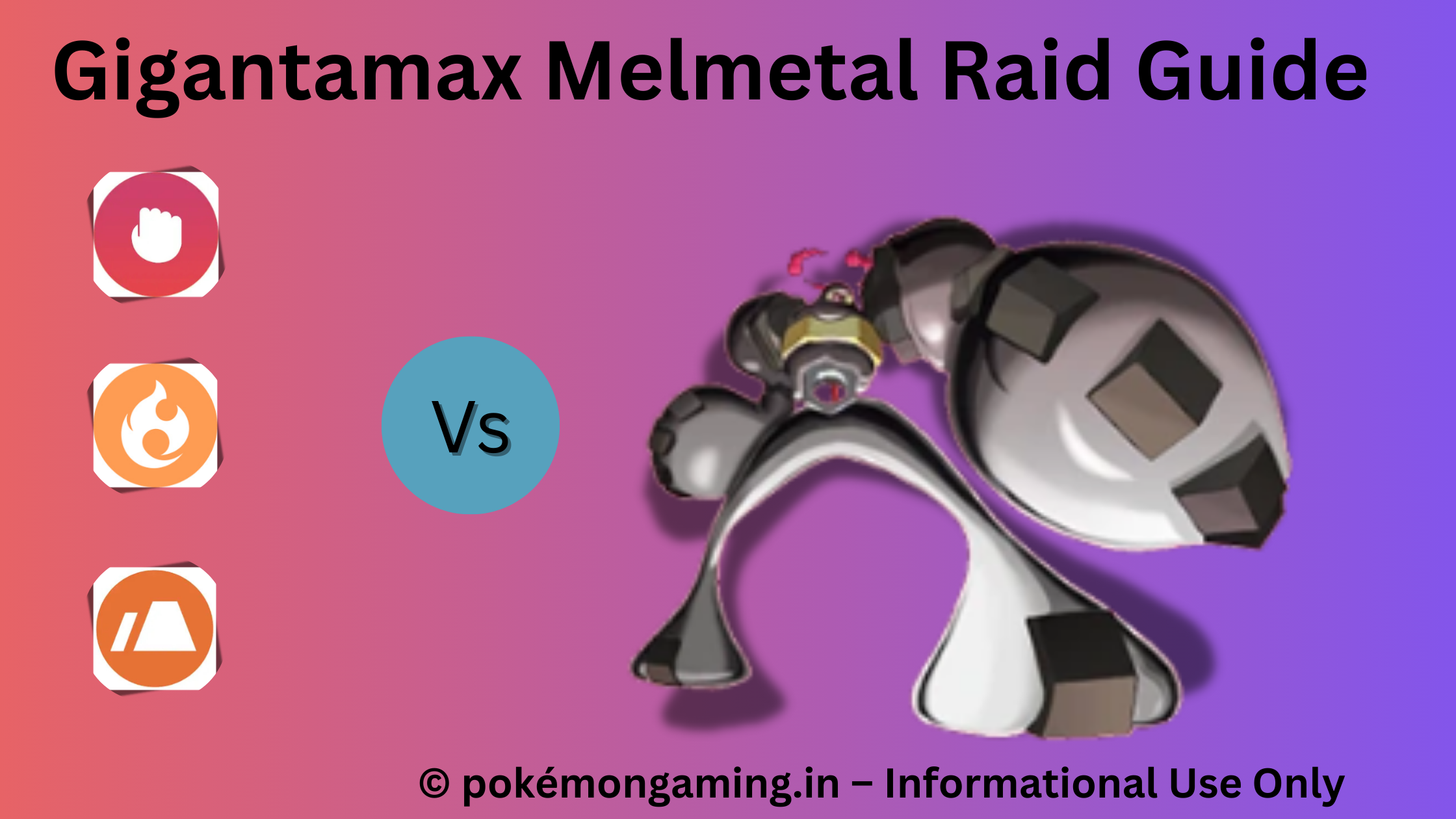 Gigantamax Melmetal Pokémon GO Raid Boss US/UK