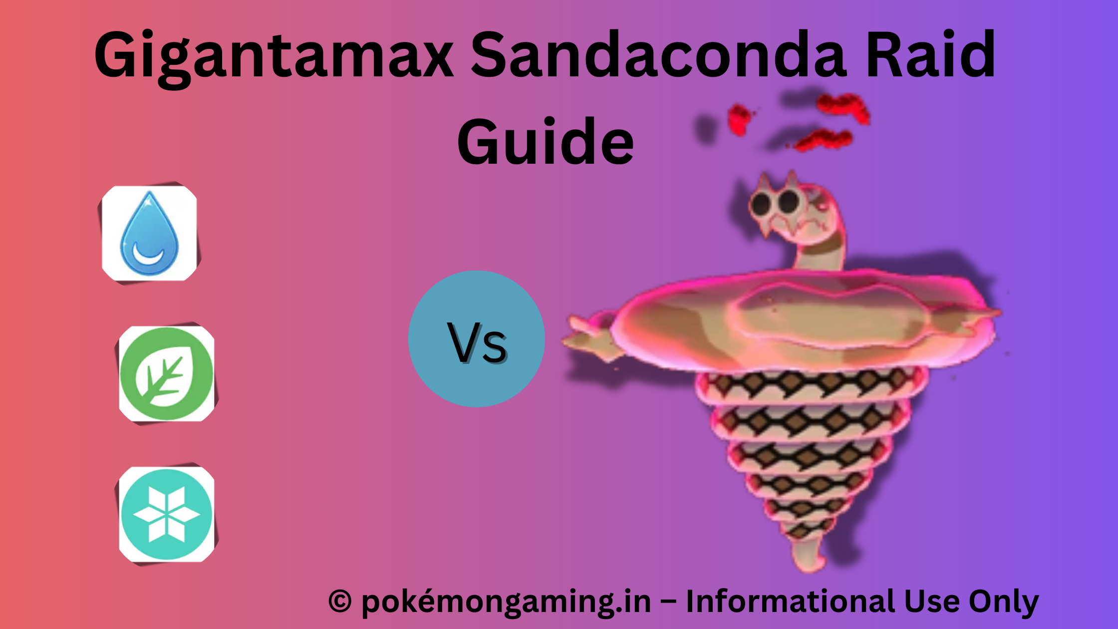 Gigantamax Sandaconda Pokémon GO Raid Boss US/UK