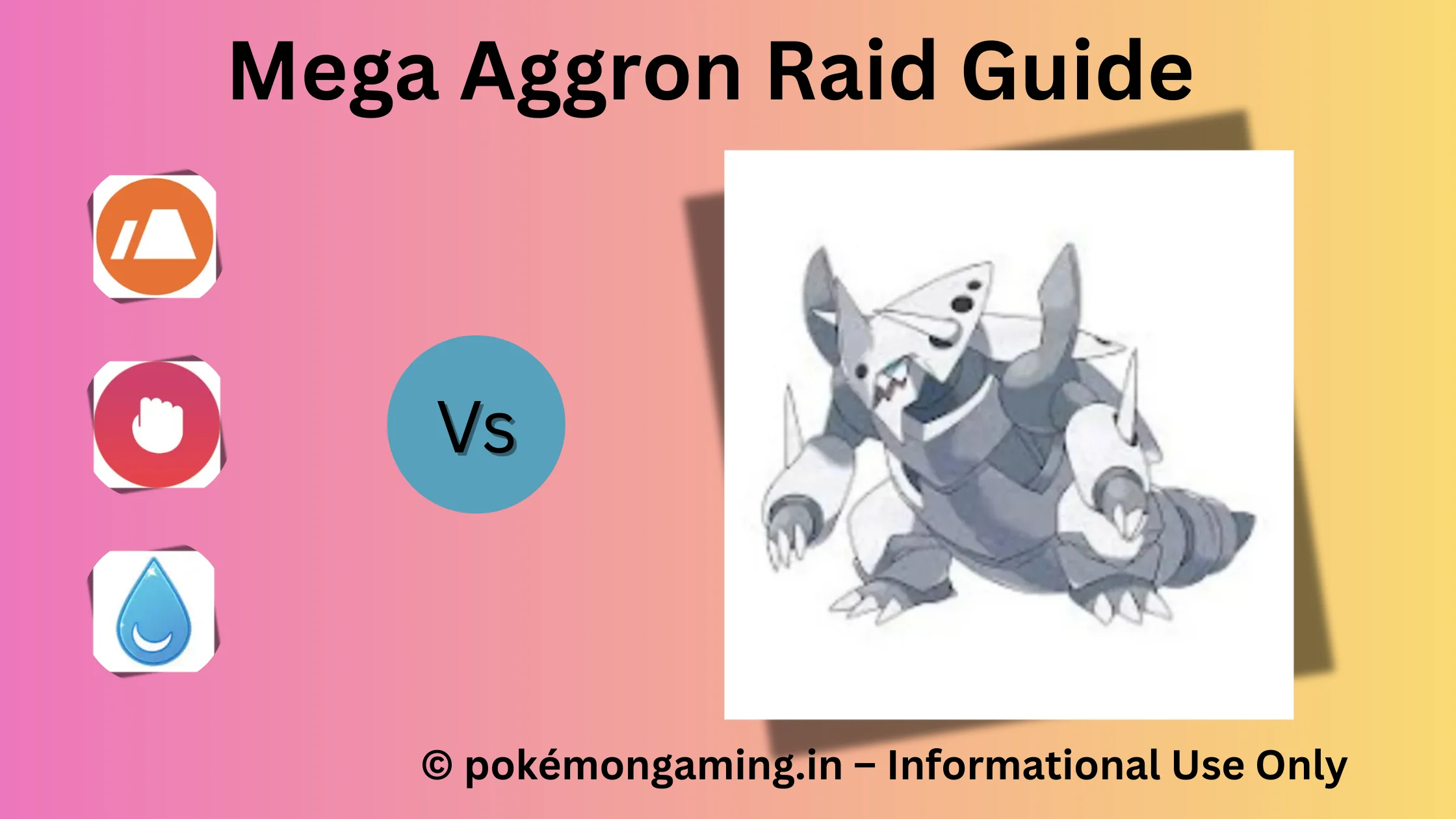Mega Aggron Pokémon GO Raid Boss
