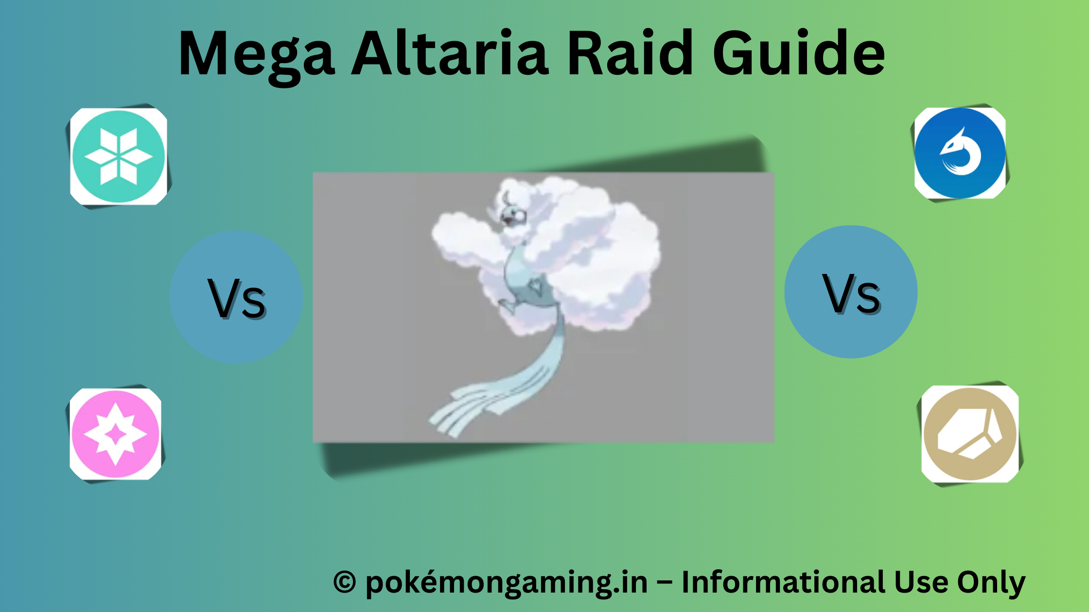 Mega Altaria Pokémon GO Raid Boss US/UK