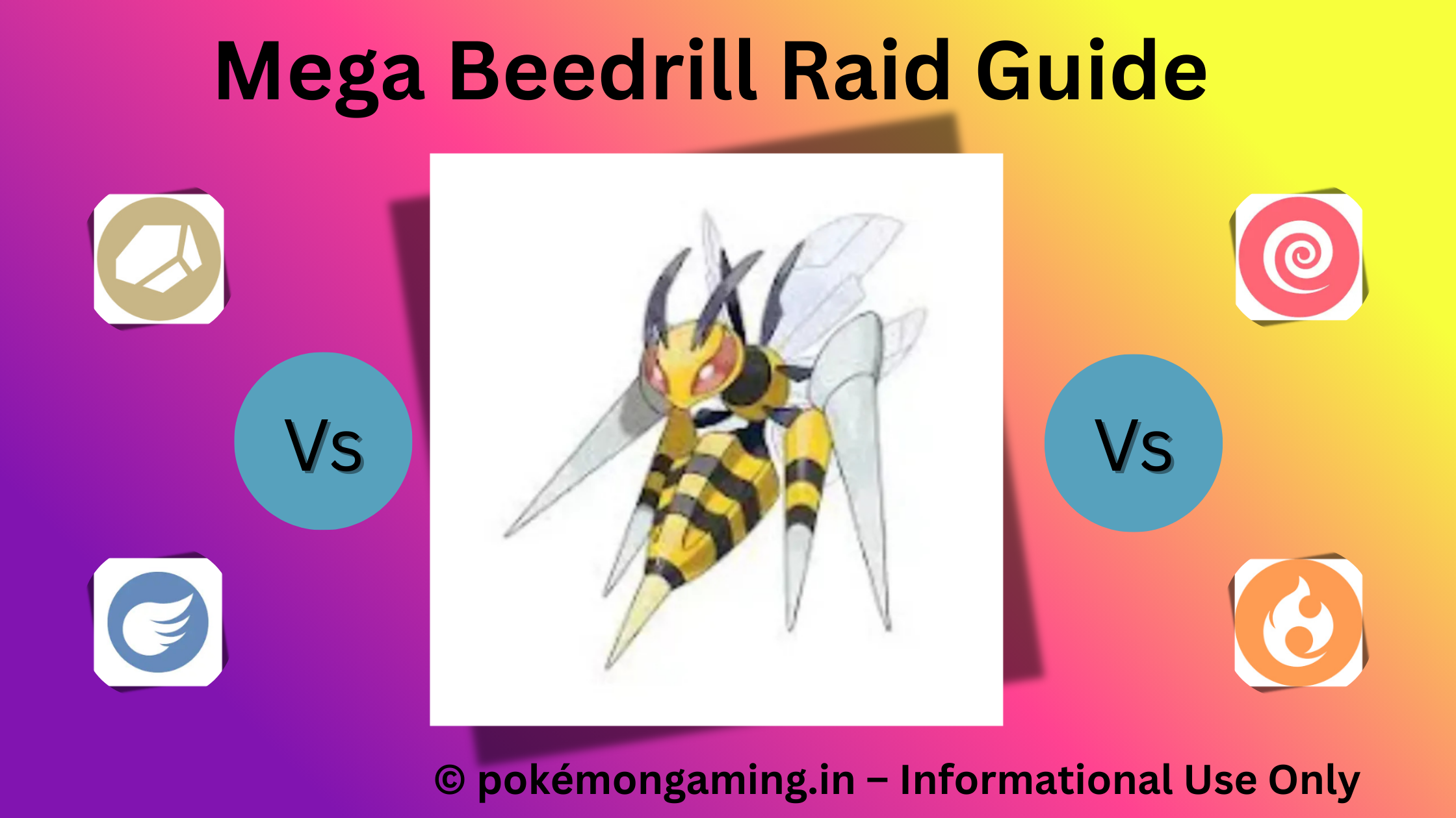 Mega Beedrill Pokémon GO Raid Boss US/UK