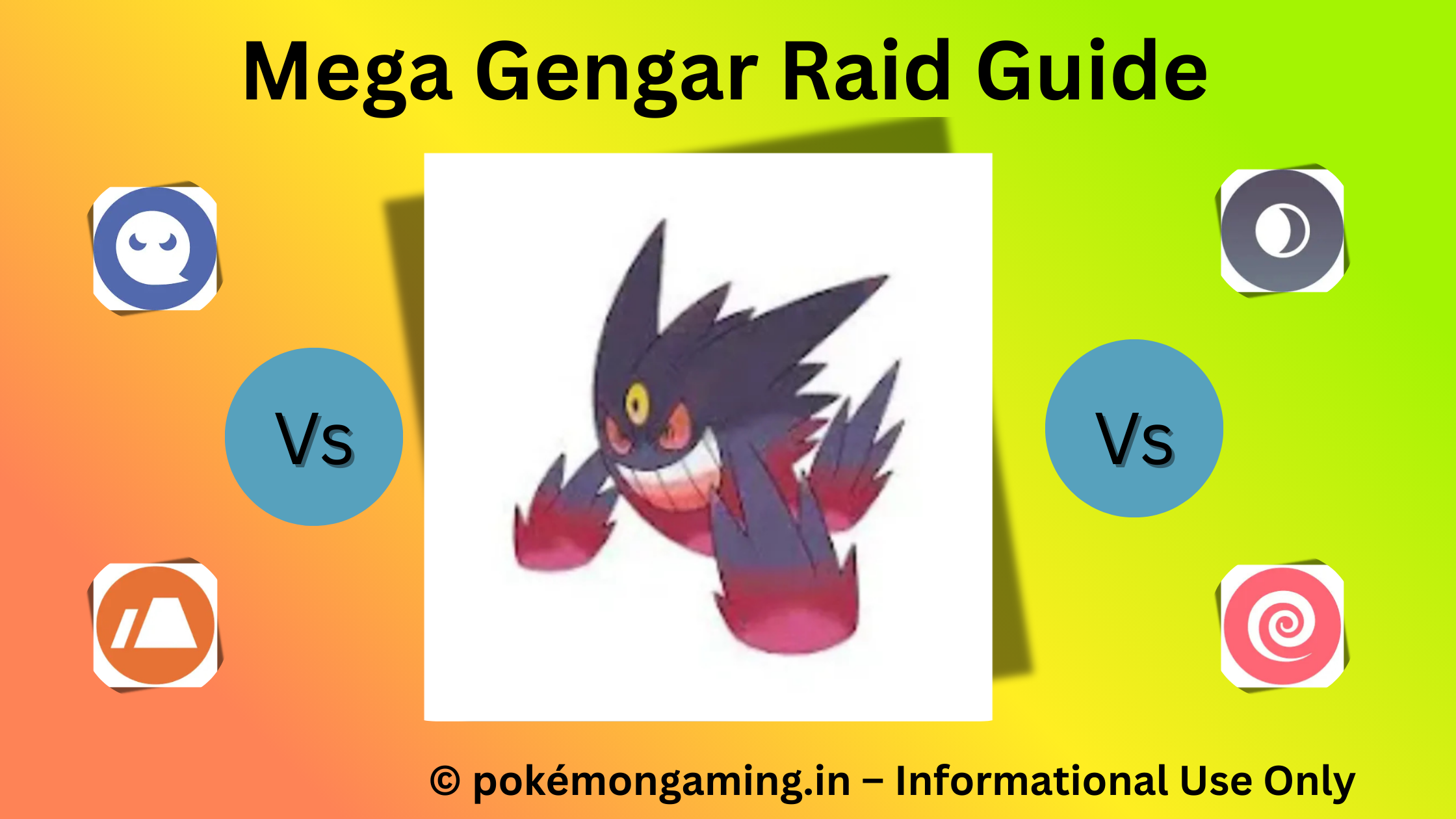 Mega Gengar Pokémon GO Raid Boss US/UK