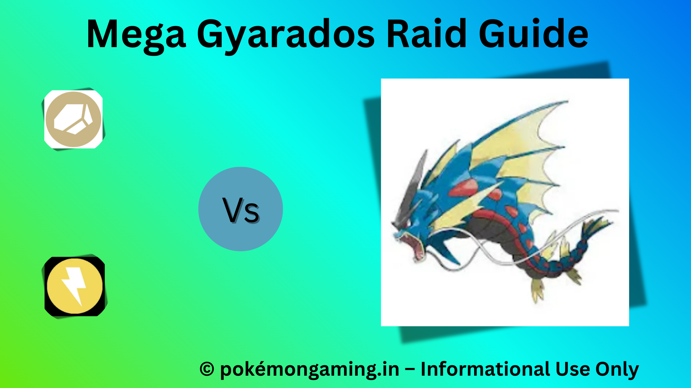 Mega Gyarados Pokémon GO Raid Boss US/UK