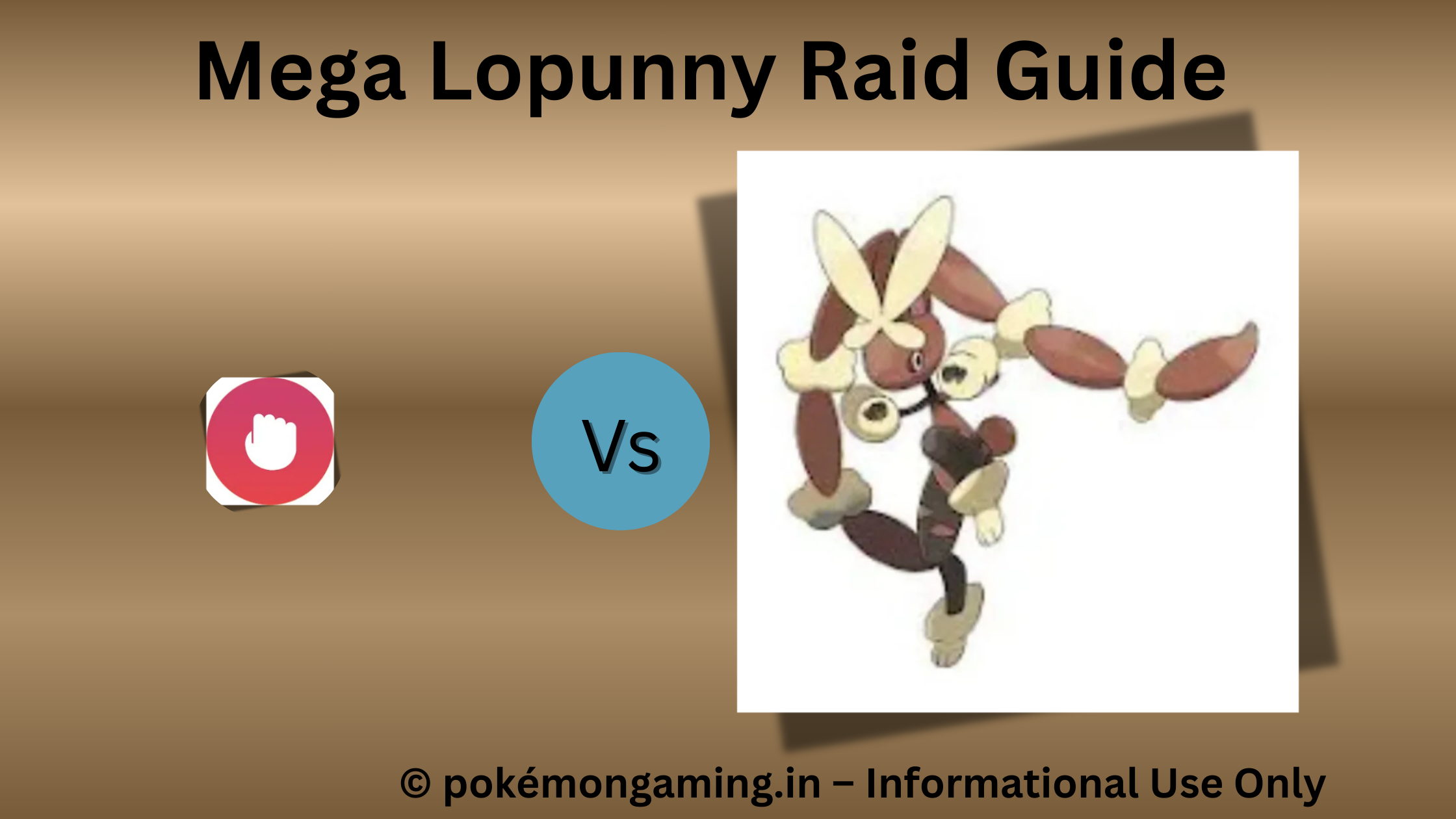 Mega Lopunny Pokémon GO Raid Boss US/UK