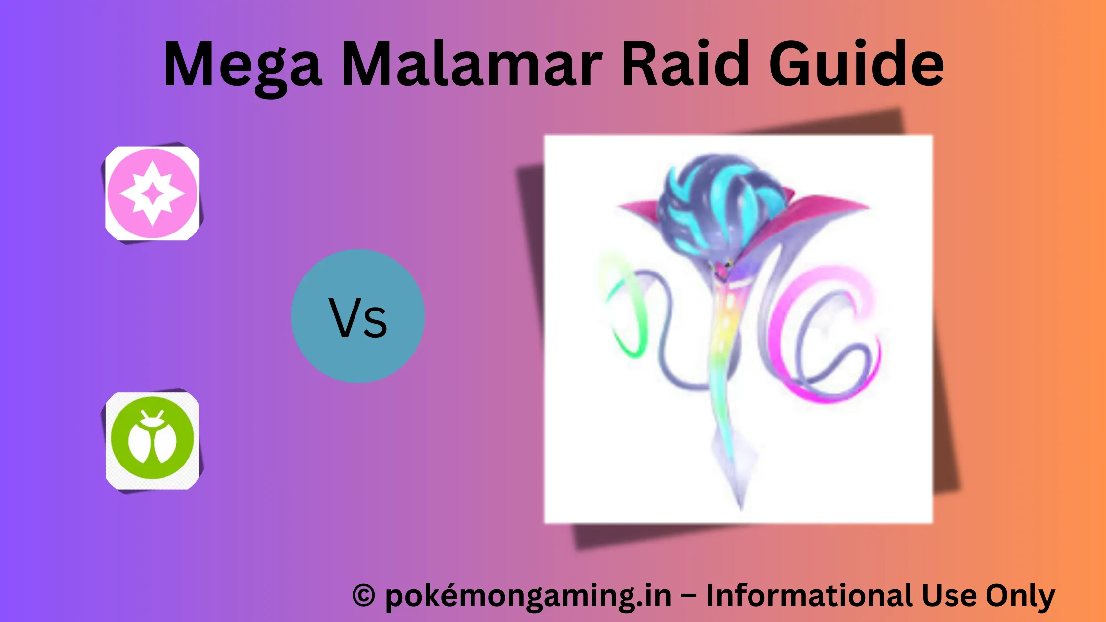 Mega Malamar Pokémon GO Raid Boss US/UK