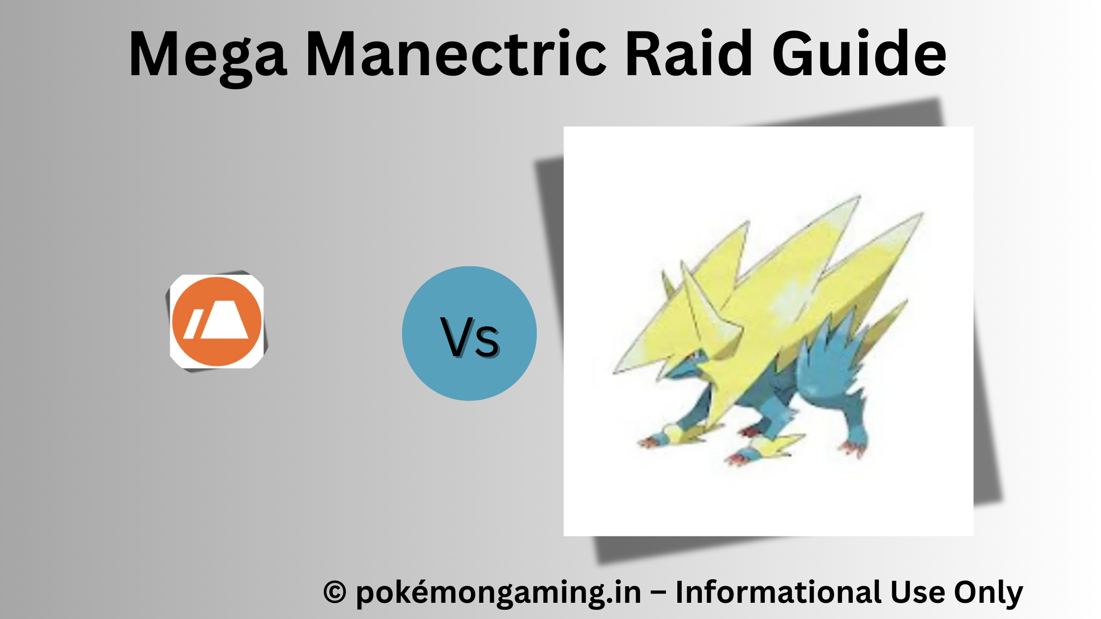 Mega Manectric Pokémon GO Raid Boss US/UK