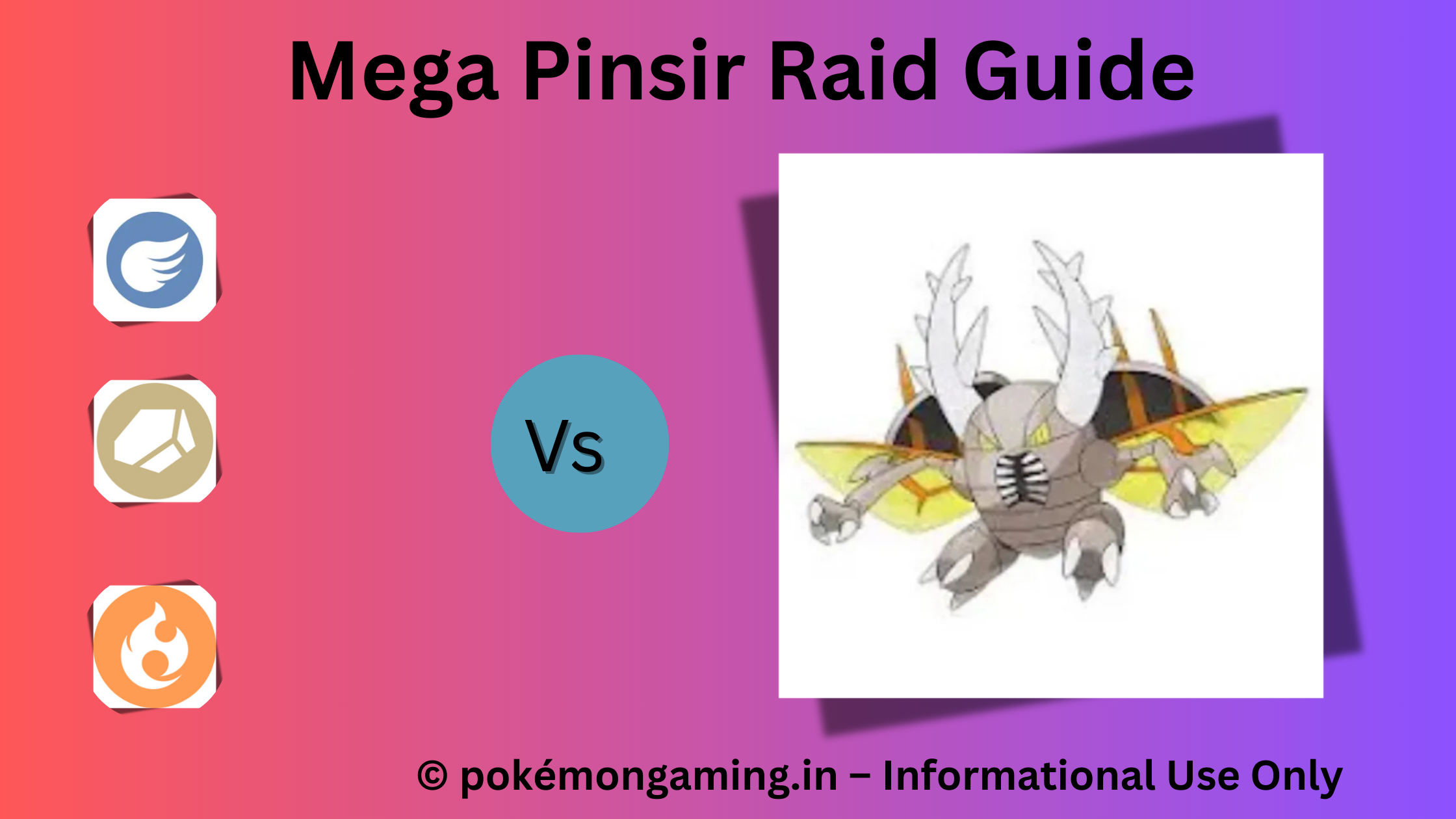Mega Pinsir Pokémon GO Raid Boss US/UK