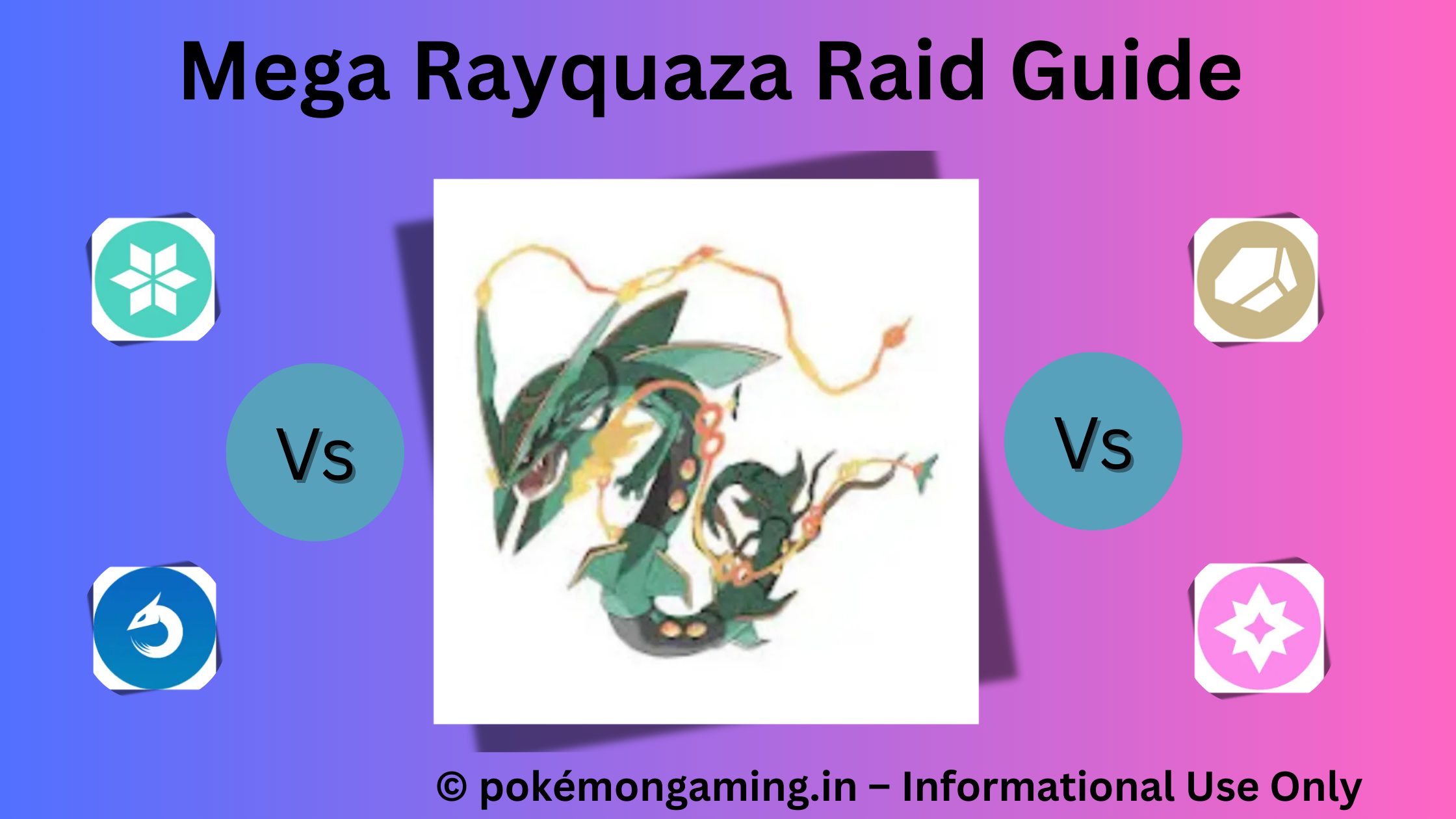 Mega Rayquaza Pokémon GO Raid Boss US/UK