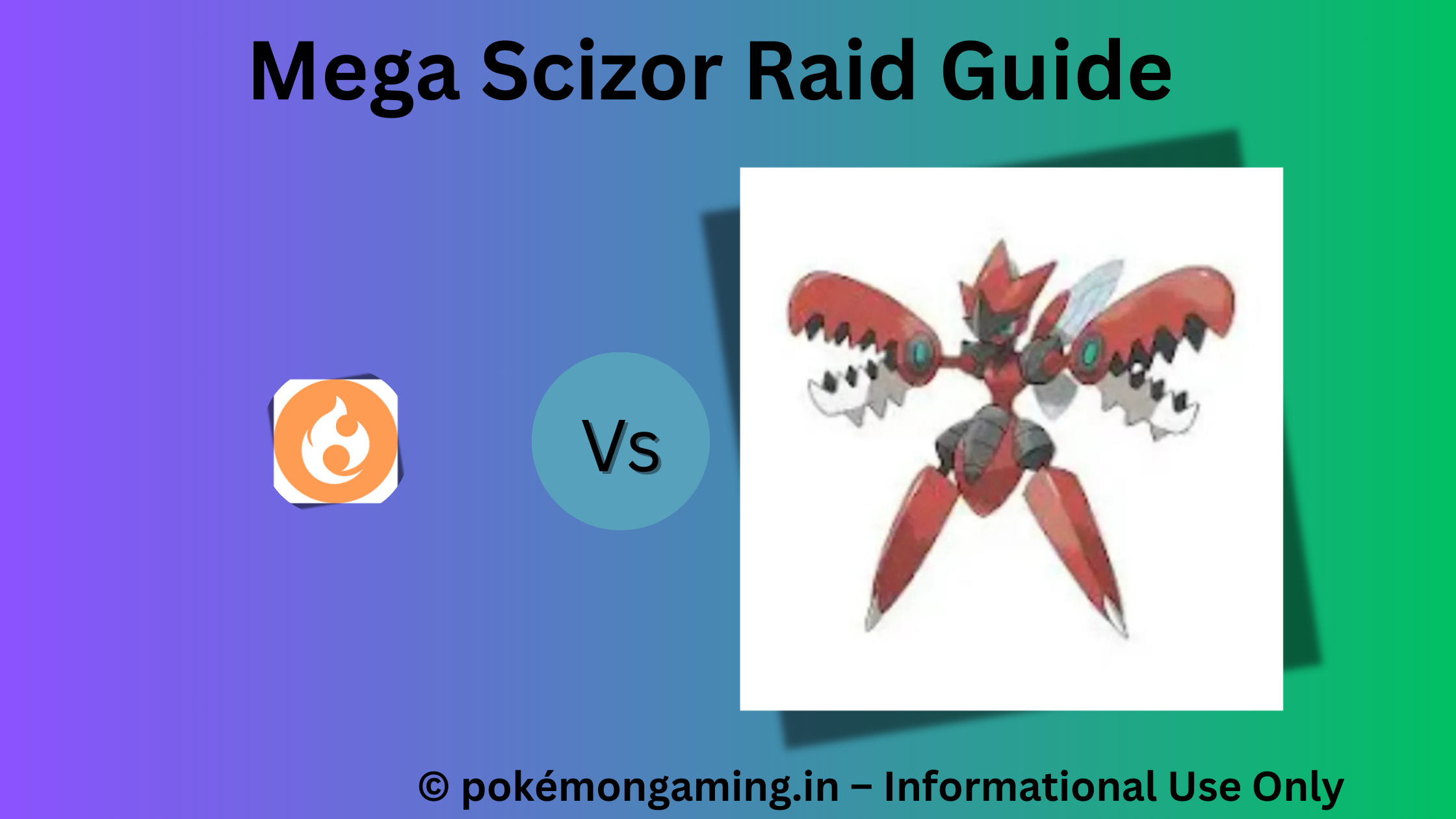 Mega Scizor Pokémon GO Raid Boss US/UK