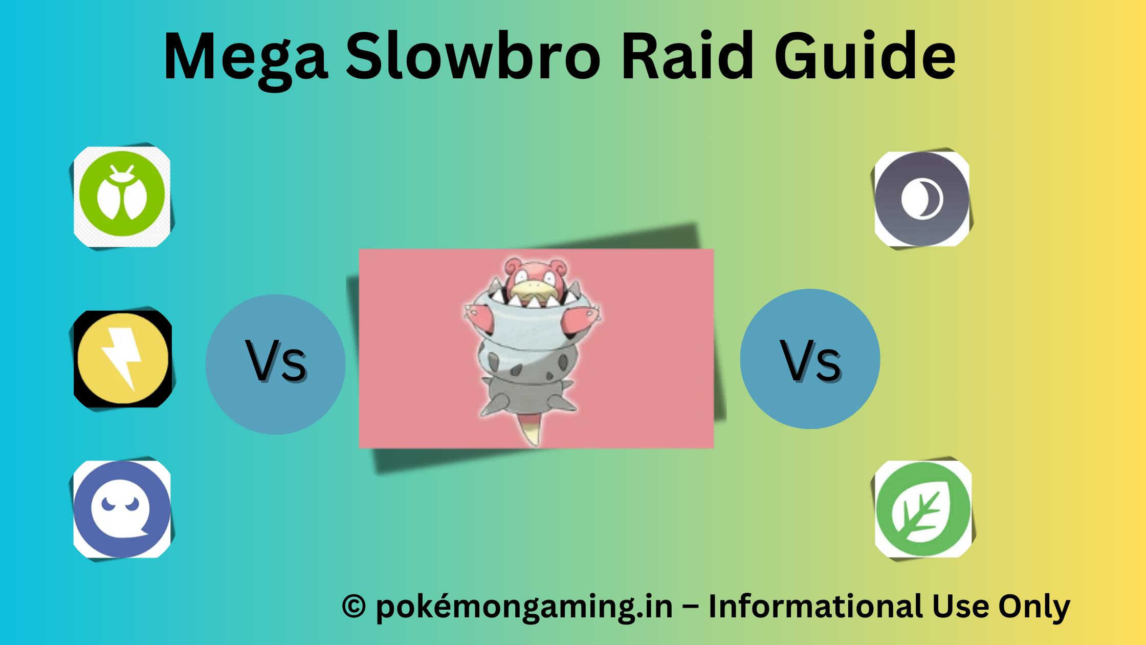 Mega Slowbro Pokémon GO Raid Boss US/UK