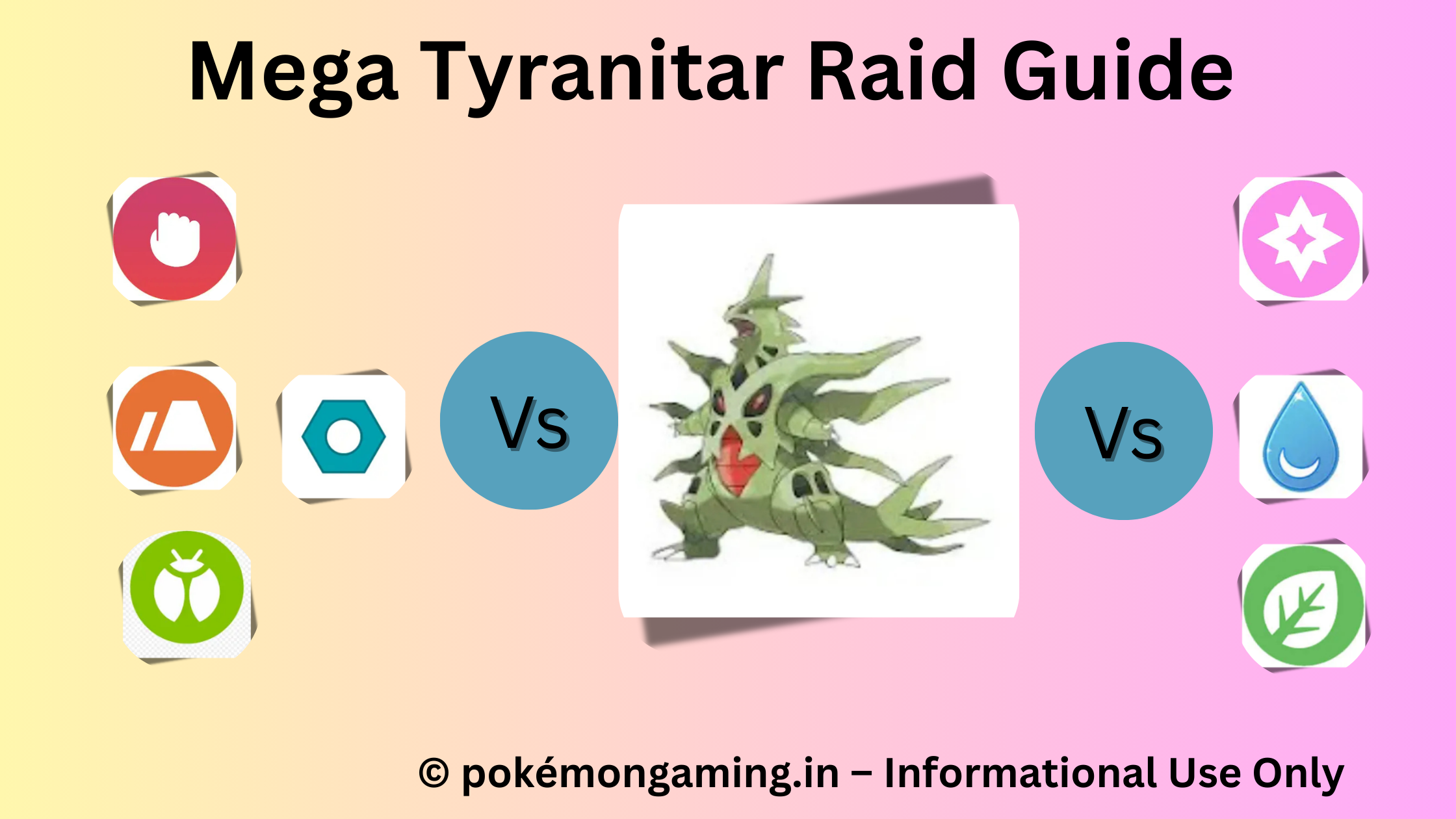Mega Tyranitar Pokémon GO Raid Boss US/UK