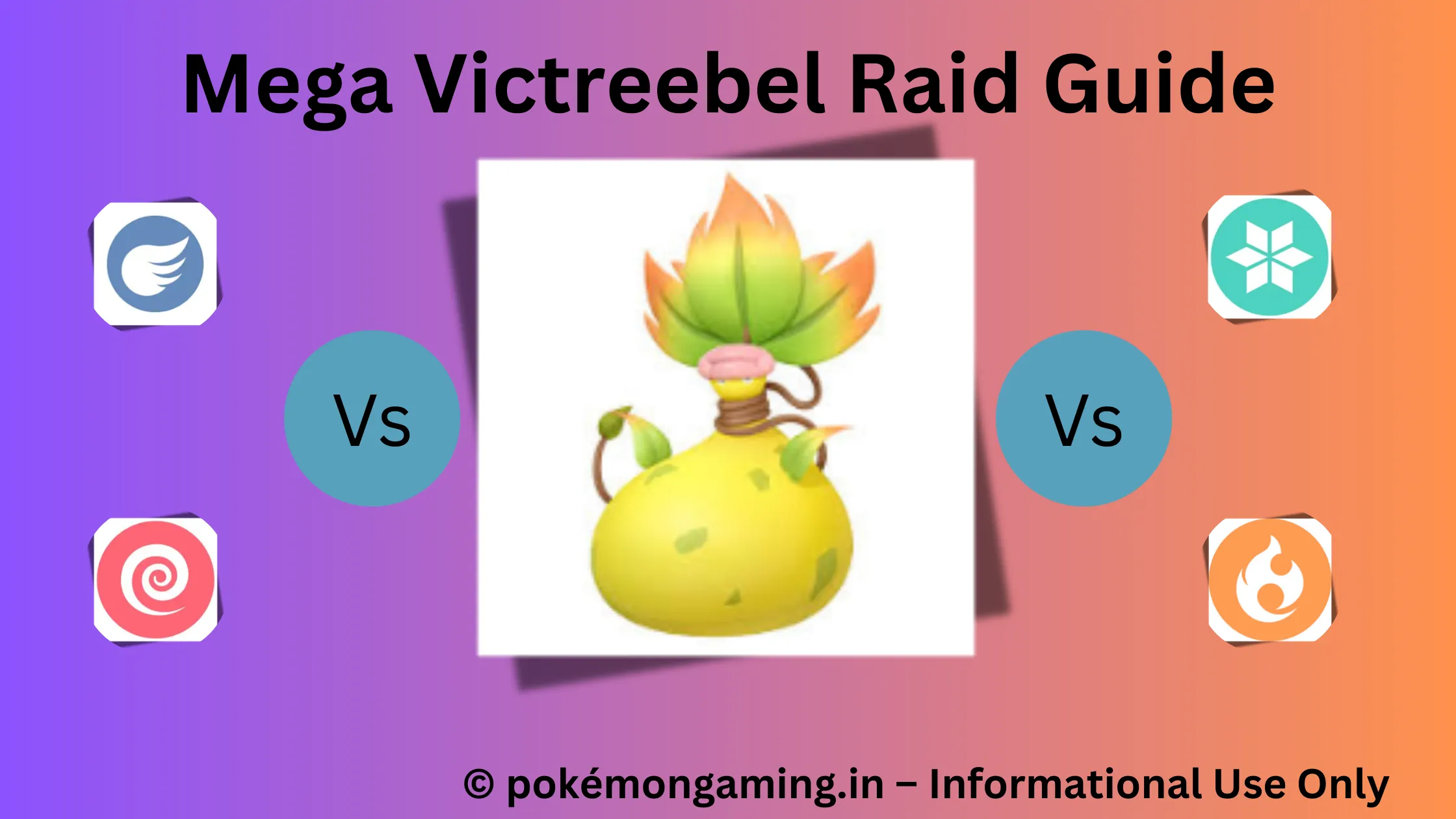 Mega Victreebel Pokémon GO Raid Boss US/UK
