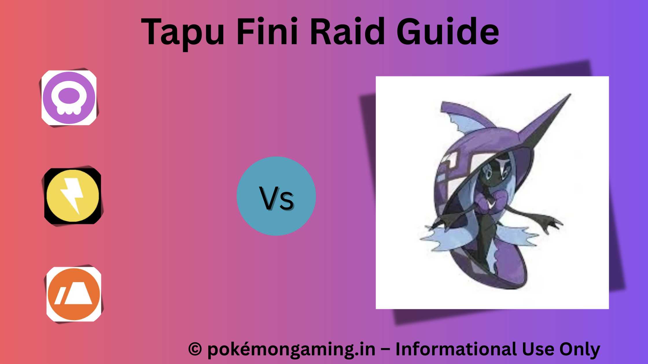 Tapu Fini Pokémon GO Raid Boss US/UK