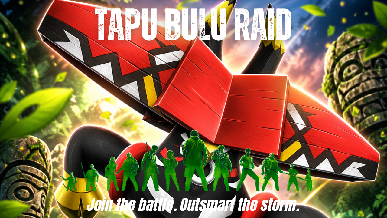 Tapu Bulu raid boss Pokémon GO weakness counters guide