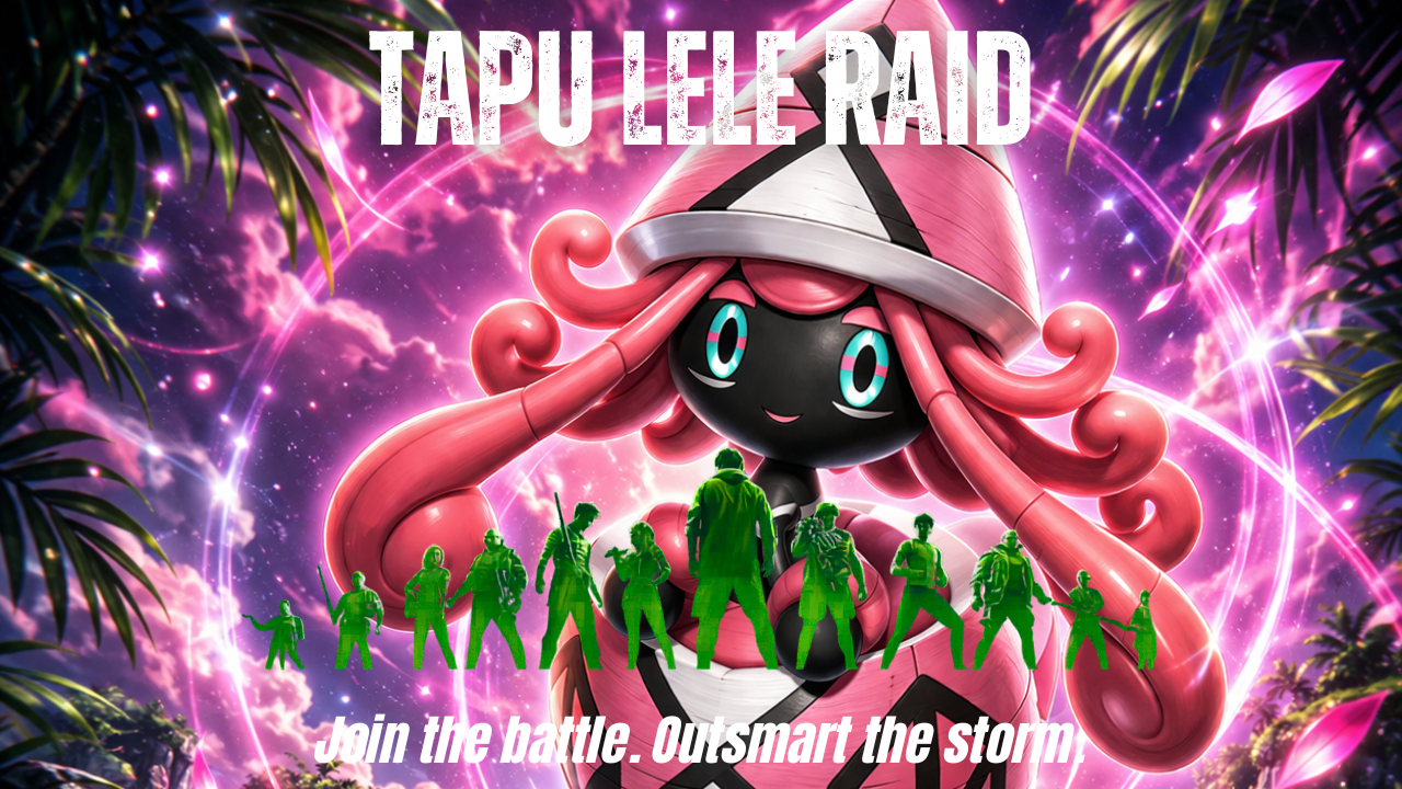Tapu Lele raid boss Pokémon GO weakness counters guide